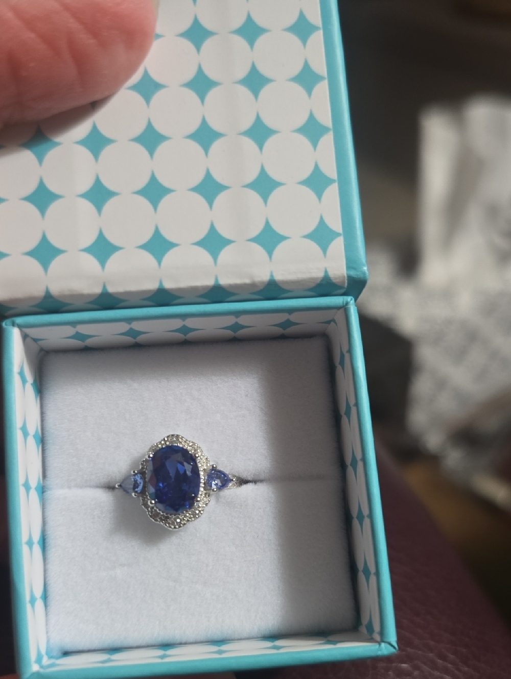 New With Box Ryze Sterling Silver Ring. Size 7.
